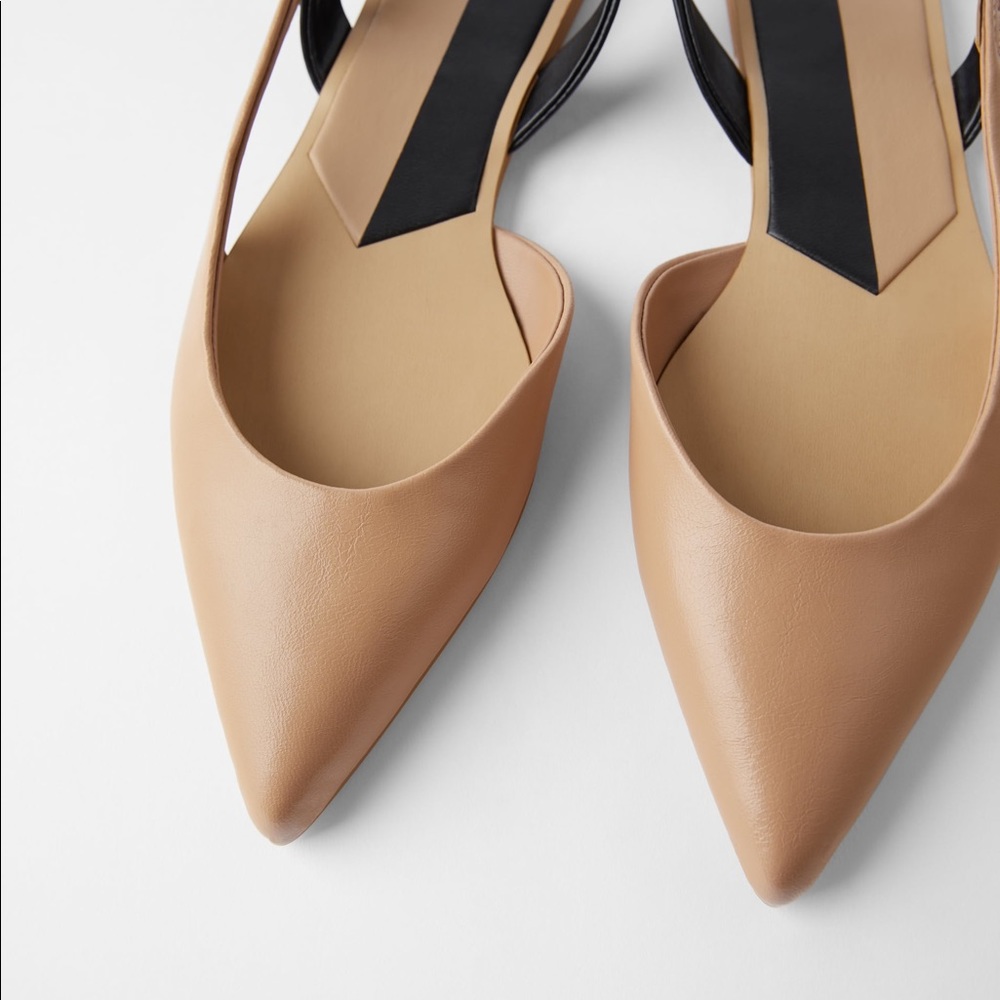 Open back sandals